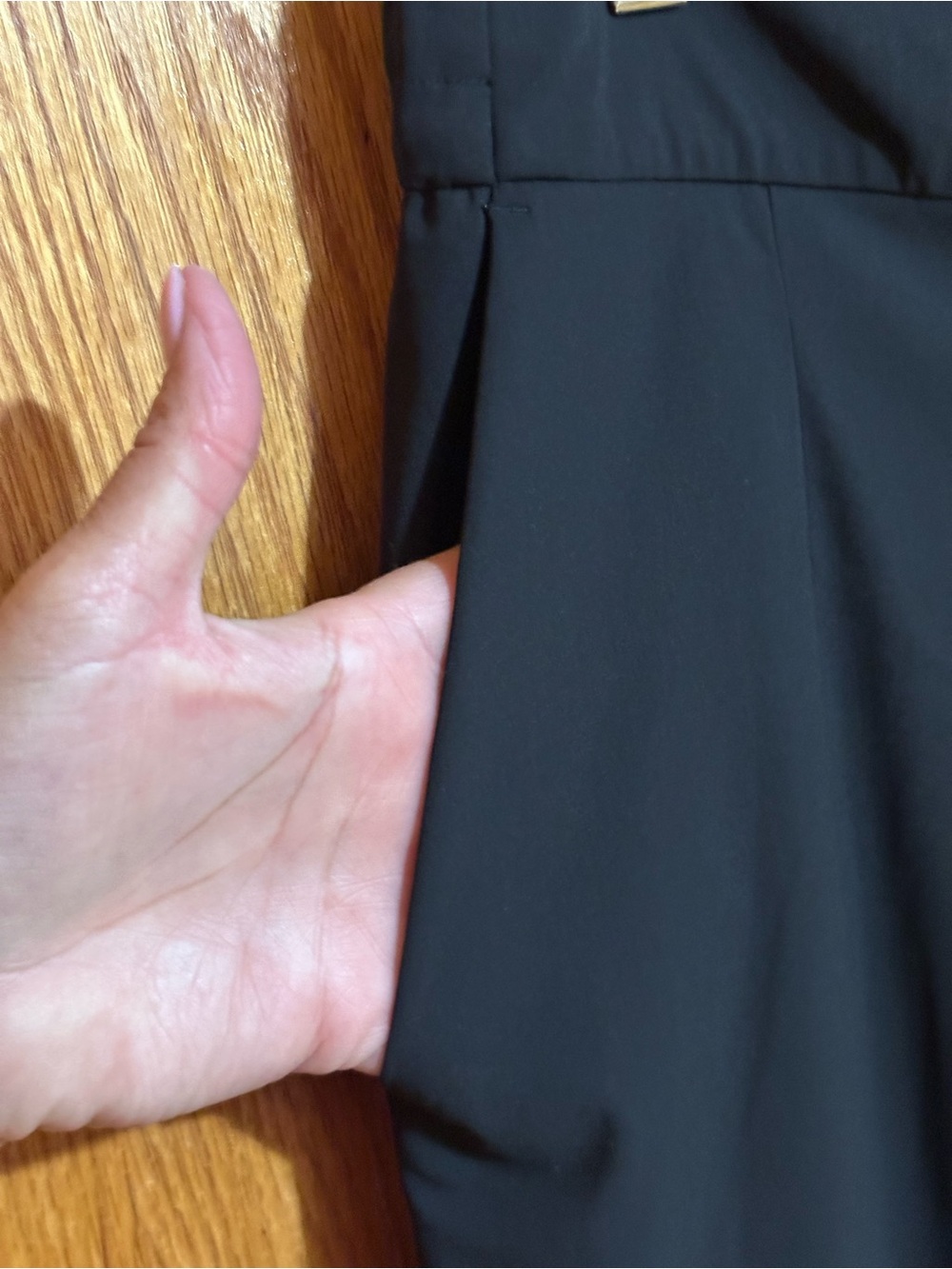 Athleta women’s sz 8 black Wide-Leg Pull-On Pants - Picture 2 of 10